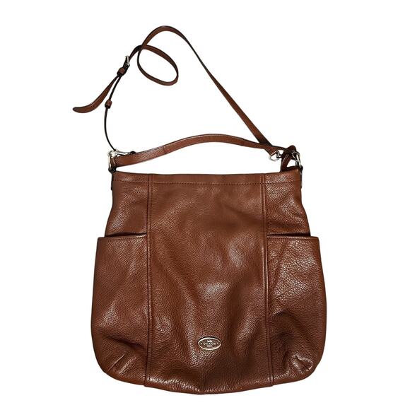 Coach Tan Leather Crossbody Bag - Picture 4 of 15
